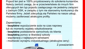 Nauka jazdy z OC zastępcza i20 Hyundai